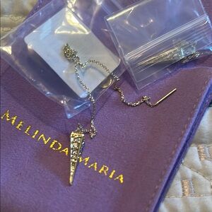 Melinda Maria Gold Treader Earrings